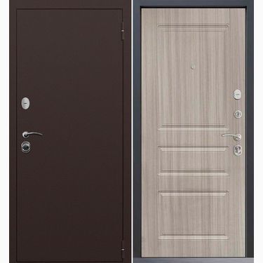 Дверь Command Doors Патриот медный антик 02 Белая Лиственница